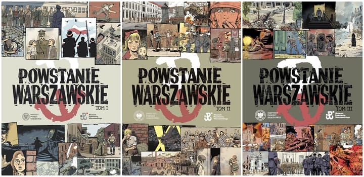 Powstanie Warszawskie. Seria komiksów paragrafowych IPN, w których sami możecie pokierować losami bohaterów