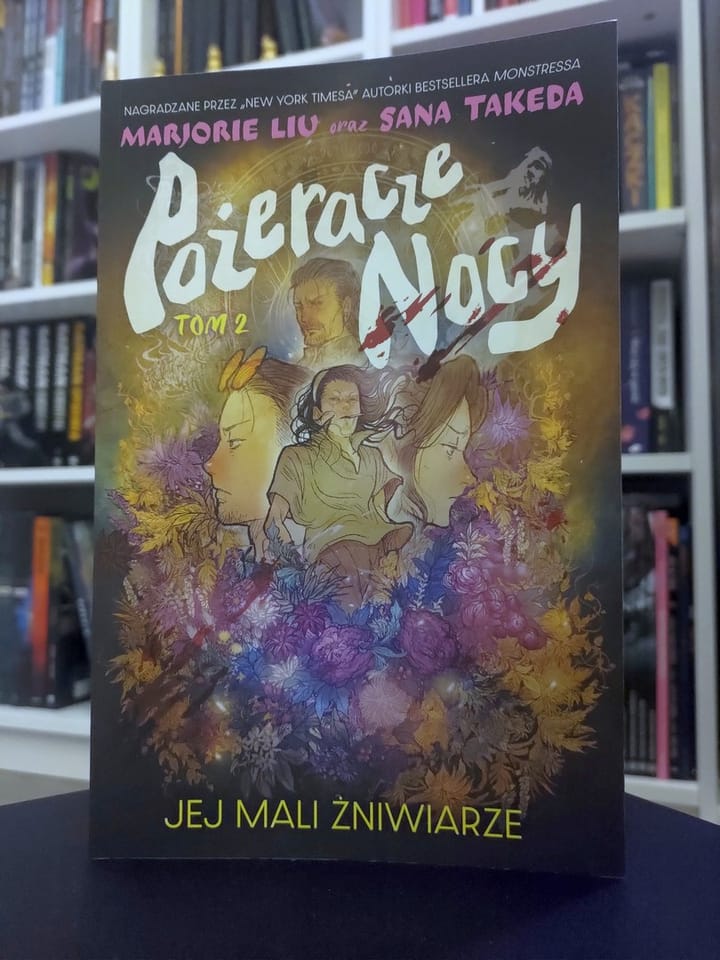 okładka komiksu „Pożeracze Nocy. Tom 2. Jej mali żniwiarze”