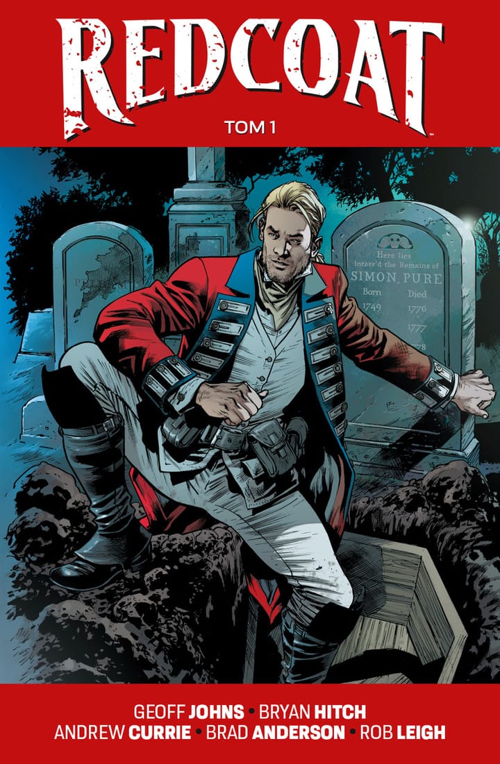 Redcoat #1 - czerwcowa nowość od Nagle. Zobaczcie przykładowe plansze